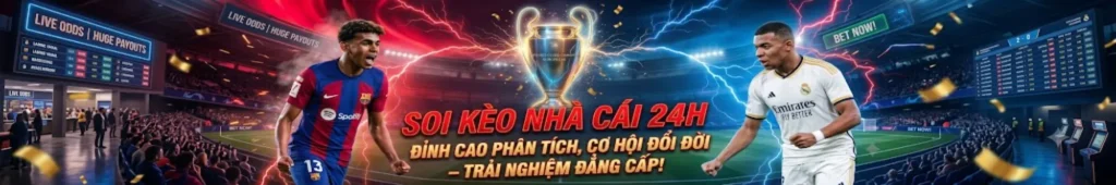 Banner của trang Soi Kèo Nhà Cái 24H